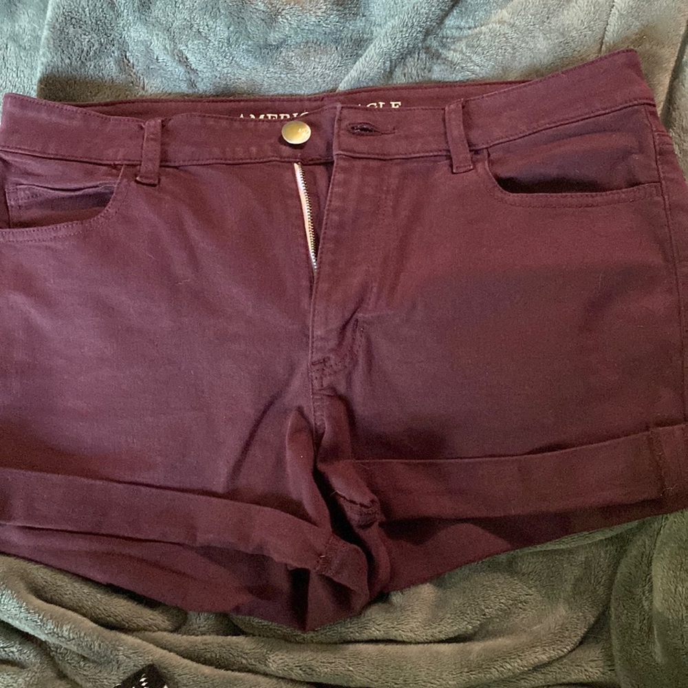 NWOT Maroon Super Stretch Shortie